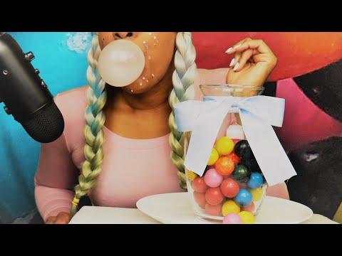 ASMR Gum Chewing Mouth Sounds Relaxing, Comforting  [No Talking] (Part 1 of 2)