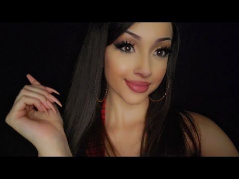 ASMR| Pampering you before bed 💆‍♀️* Your skin care routine*  *Gum chewing for intense tingles* ❤