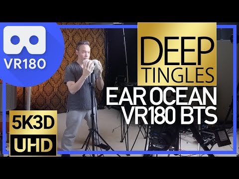 Deep Tingles Ear Ocean ASMR | VR180 3D Behind The Scenes
