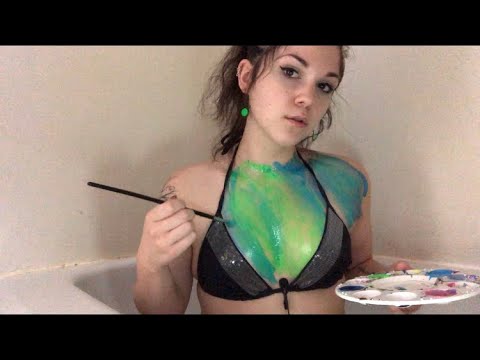 ASMR PAINTING YOU (and me!)