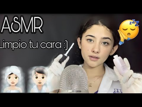ASMR en español / ROLEPLAY limpieza facial