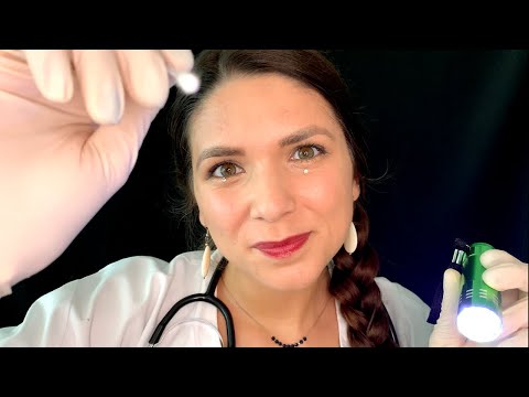 ASMR Face Exam - Medical RP (Soft Spoken, Personal Attention)