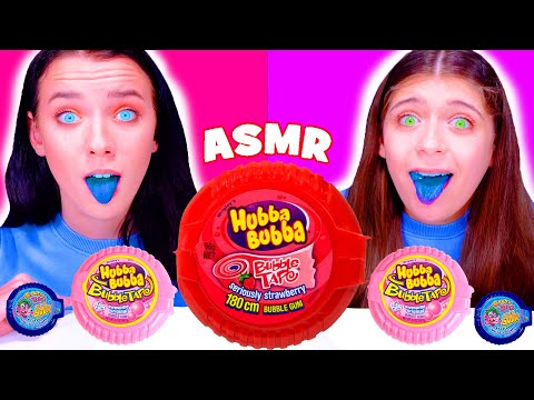 ASMR Eating Only Bubble Gum Mukbang