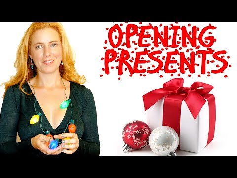 ASMR Opening Christmas Gifts! No Talking for Tingles & Relaxation- Tapping, Unboxing