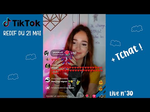 ASMR Live redif Tiktok du 21 mai ♥(avec le tchat en redif !)