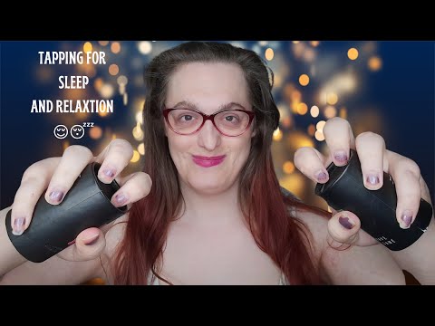 ASMR Tapping For Sleep & Relaxation ♡