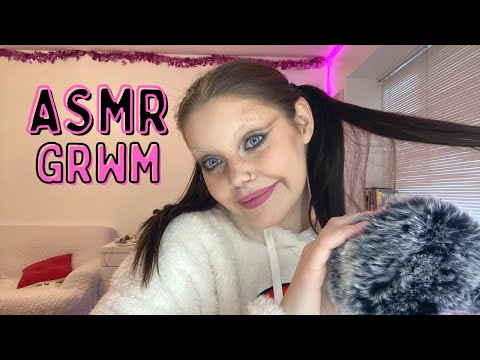 ASMR | GRWM 💞 Whisper Rambles, Tapping, & Fluffy Mic Touching 💫