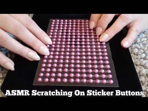 ASMR Scratching Sticker Buttons(No Talking)