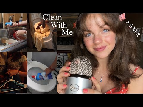 ASMR Clean With Me (A Quick Sunday Reset)