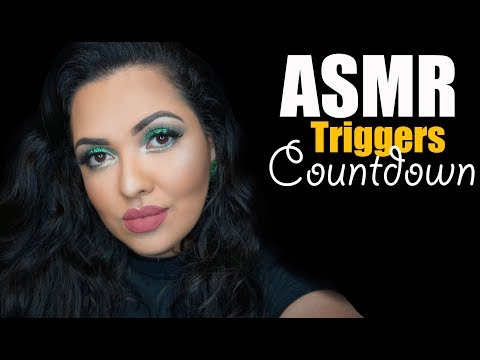ASMR Trigger Series Countdown English and Portuguese  Whisper Sussurros