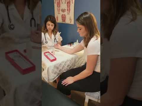 ASMR Allergy Testing she felt Tingles