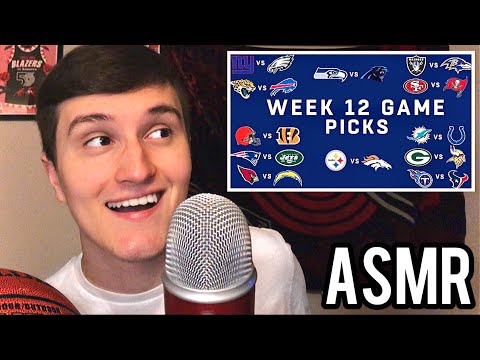 [ASMR] NFL Football Week 12 Predictions 🏈