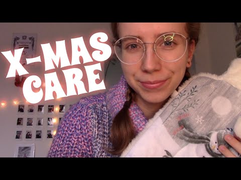 [ASMR] Big sister cares for you on Christmas 🎁🎄 (whispering, personal attention, ...) Role-Play