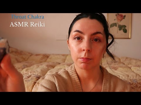 ASMR Reiki｜Throat chakra｜truthfull｜strong voice｜communication｜authentic expression