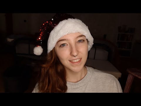 ASMR chill with me | festive vibes, soft speaking, relaxing sounds!