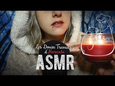 ASMR Français  ~ Les XII Travaux d'Hercule / Lecture chuchotée - Whispered reading 📖