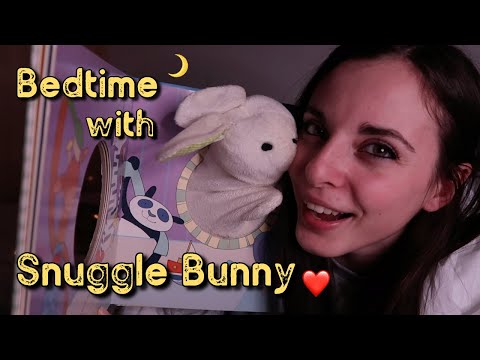 ASMR Bedtime with Snuggle Bunny 🐰 (story book whispers & silliness) 💕