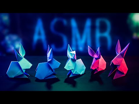 ASMR 🐇Origami Rabbit for Chinese New Year (No Talking | Crinkle)