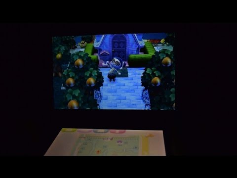 ASMR Short 11: Let's Play Animal Crossing New Leaf! 3DS Button Sounds, Little Village Tour