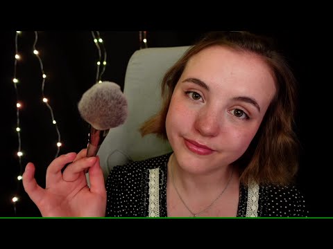 ASMR Pampering your face 💤 Layered sounds 💤 Skincare and Make up application on the camera 💤