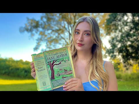 ASMR | Relaxing in the Garden 🌿| Nature Sounds, Wooden Toys, Hair Play
