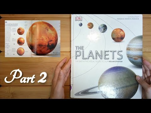 Looking at the Planets Book ASMR (Mercury, Venus, Earth, Mars)