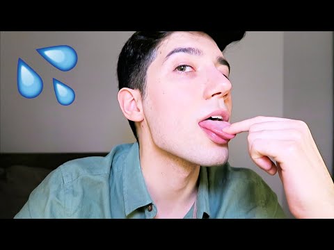 ASMR Spit Painting YOU 👅 Mouth Sounds