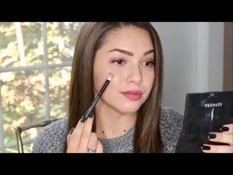 ASMR - Doing My Makeup w/ Whispered Voice Over