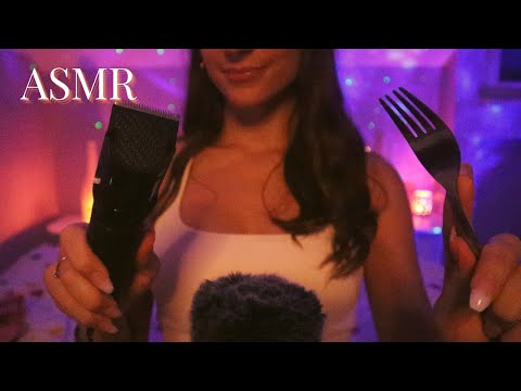 ASMR | Fast and Aggressive Haircut with the Wrong Props (Roleplay)