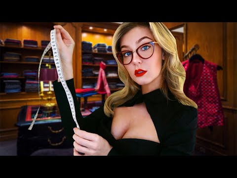 ASMR FOR MEN Rude French Suit Measuring ♡ Tailoring Roleplay