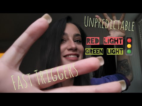 ASMR Fast Aggressive Unpredictable | Red Light Green Light, Setting & Breaking the Pattern + More