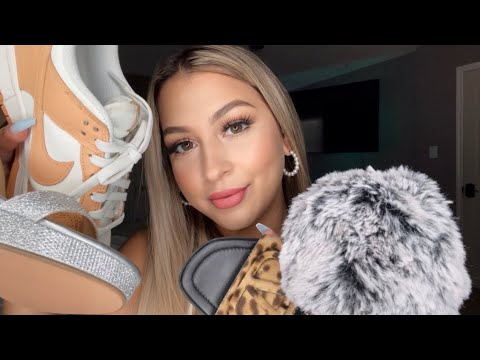 ASMR SHOE triggers 👟👠 tapping & scratching on shoes 🤍