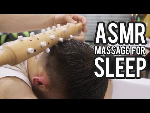 ASMR MASSAGE FOR SLEEP | ASMR BARBER with ASMR Ist