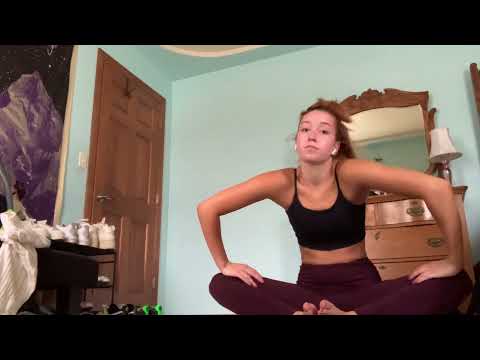 Asmr- my yoga routine