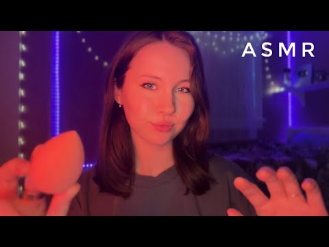 ASMR~1HR Of Stippling Your Face (Clicky Mouth Sounds)✨