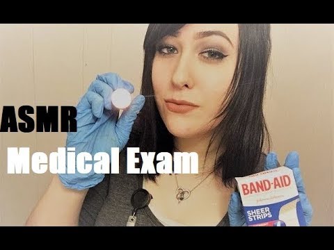 Medical Exam | Fixing Your Wound ASMR