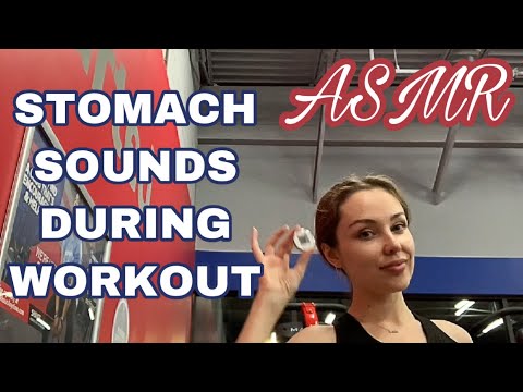 ASMR | STOMACH SOUNDS DURING RUNNING 🏃‍♀️