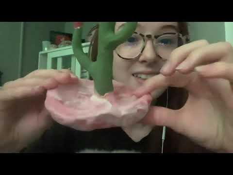 ASMR Glass/Ceramic Tapping! + Mouth sounds 👄