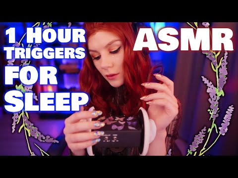 ASMR 1 Hour Triggers for Sleep 😴 Hand Sounds, Real Haircut, Mouth Sounds, Brushing, Nail Sounds