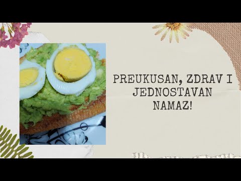 Recept - Avokado namaz + kuvano jaje 🥑🥚❤️
