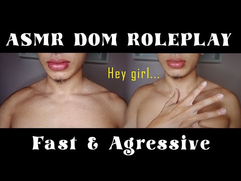ASMR DOM - FAST & AGRESSIVE + BOTTLE SOUNDS + MOUTH SOUNDS + BODY TAPPING