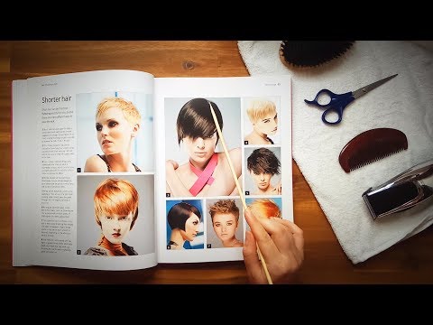 *Whisper* Selecting a Hairstyle Roleplay ASMR (Page Flipping)