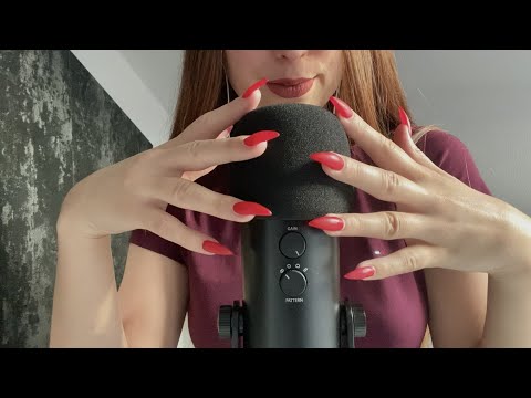 ASMR I NAIL TAPPING, MOUTH SOUNDS, MIC SCRATCHING AND HAND MOVEMENTS 💥