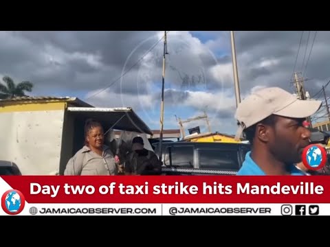 taxi strike and violence in jamaica😱😱