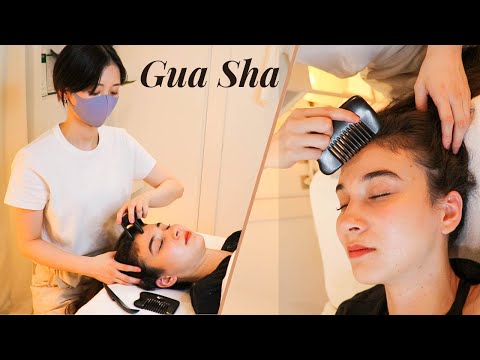 I got 3 Types of Gua Sha Scalp Massages by Japanese Pro (ASMR)