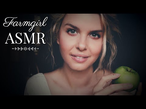 ASMR Farm Girl Roleplay/Picking and Cleaning Apples/Soft Spoken & Personal Attention Autumn Roleplay