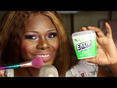 EXTRA REFRESHER GUM CHEWING ASMR TAPPING TINGLES