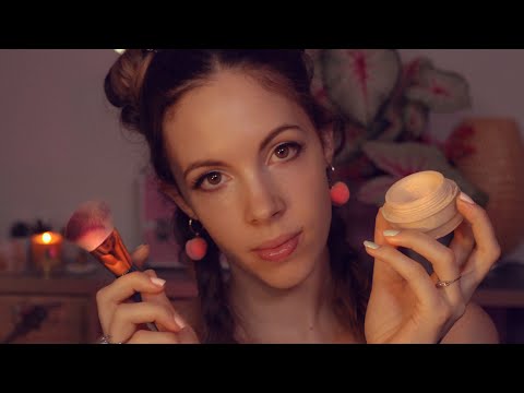 ASMR Most Relaxing & Friendly Doing Your Makeup (Personal Attention)