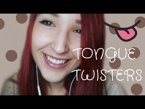 ASMR - WHISPERS ~ Silly Tongue Twisters ~