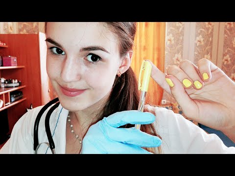 ASMR Eye Exam Medical Role Play & Physical Examination By Ophthalmologist (ENG, Soft Spoken)